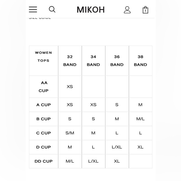 NWOT MIKOH BIKINI IN BISOUS - Picture 9 of 9